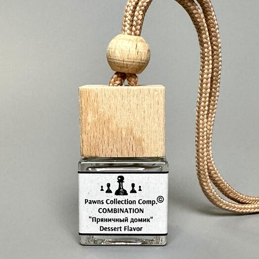 Диффузор для машины Pawns Collection ароматизатор COMBINATION 8 мл имбирное печенье с мёдом