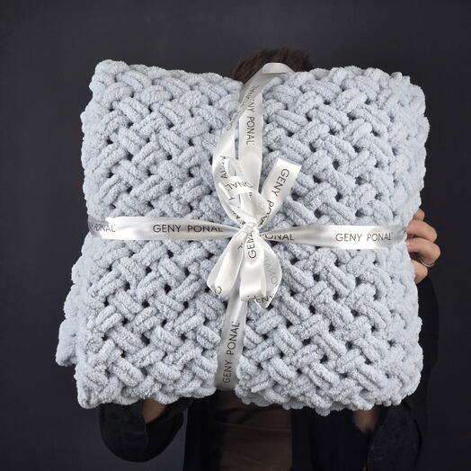 Уютный плед для дома 🏡 ️