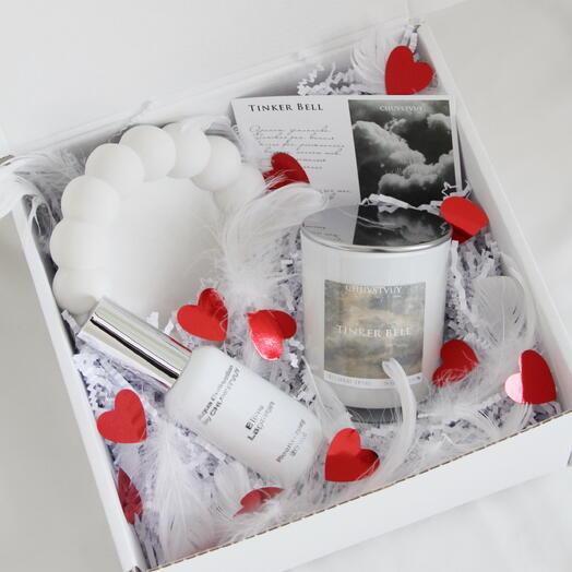 Подарочный набор | Интерьерный спрей, ароматическая свеча |