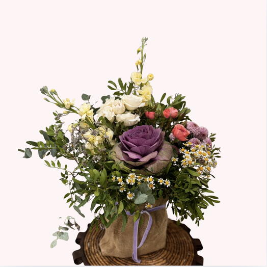 Purple Field in Bloom Bouquet