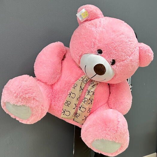 Розовый мишка 140 см