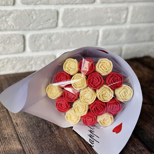 Букет из шоколада на 8 марта