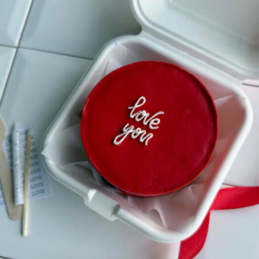 Бенто-торт «love you»