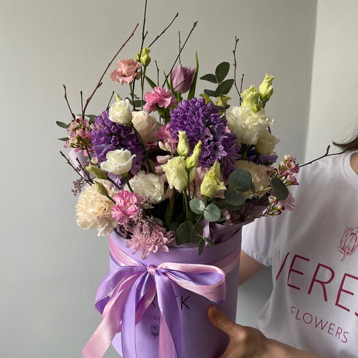 Лавандовая коробка