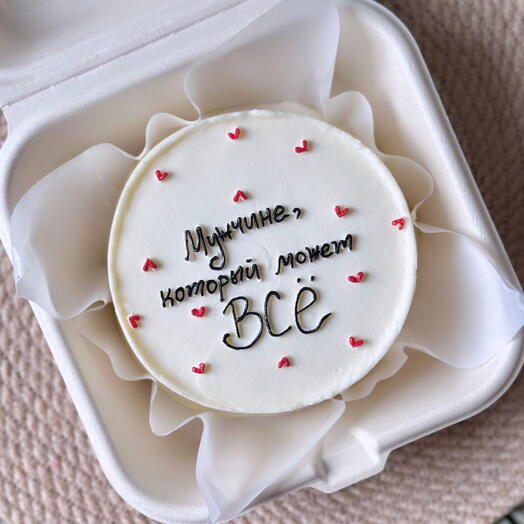 Бенто-торт для мужчины на 23 февраля 🤍
