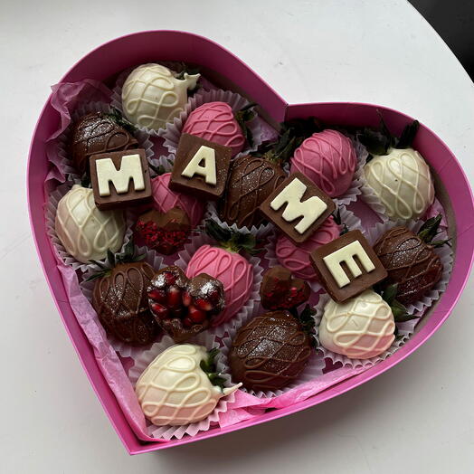 Клубника в шоколаде «маме»