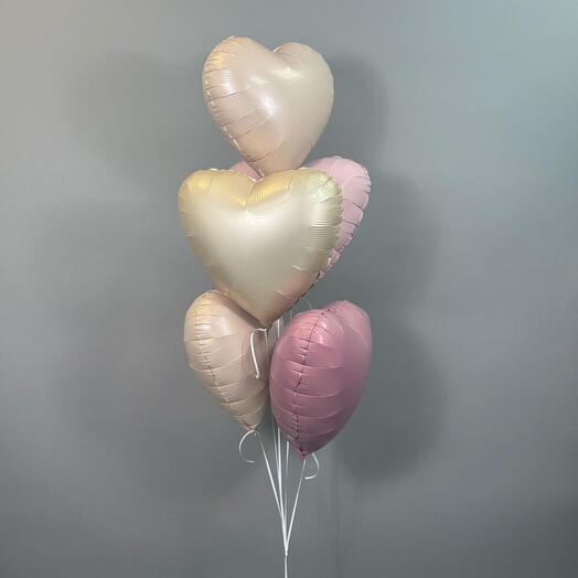 Воздушные сердца на день рождения девушке , девочке , для мамы , на девишник , шары для влюбленных ,на свадьбу ,шары сердца