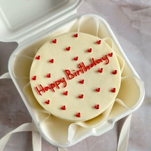 Бенто торт happy birthday🥰