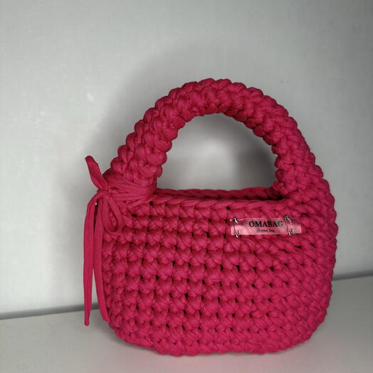 Ярко-розовая сумка «Сюзанна» 
Трендовая женская сумка