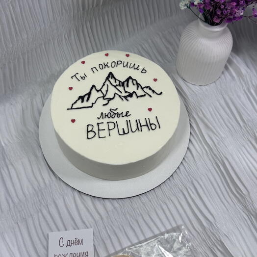 Бенто торт 800 грамм ты покоришь любые вершины