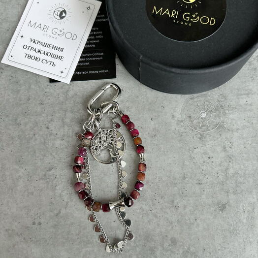 Обвес брелок на сумку с древом