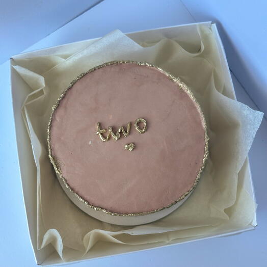 Бенто торт на 2 месяца «Two»
