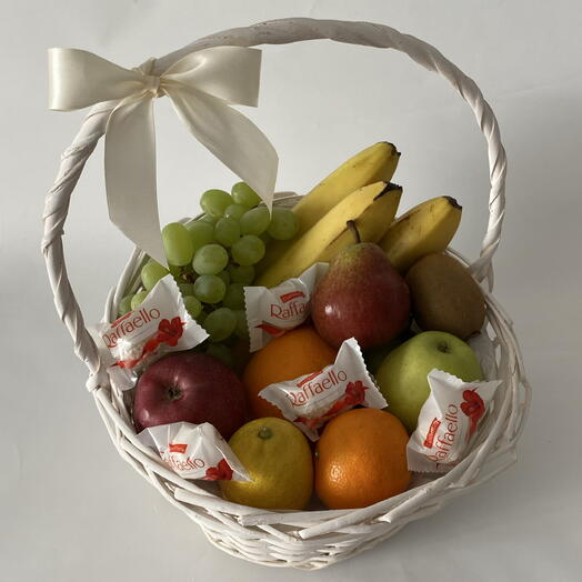 «Райское наслаждение» 🍎🍐 Подарочная Фруктовая корзина 🧺 | Корзина с фруктами