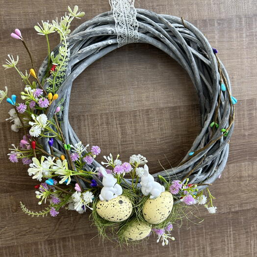 Венок пасхальный 🌸🌿