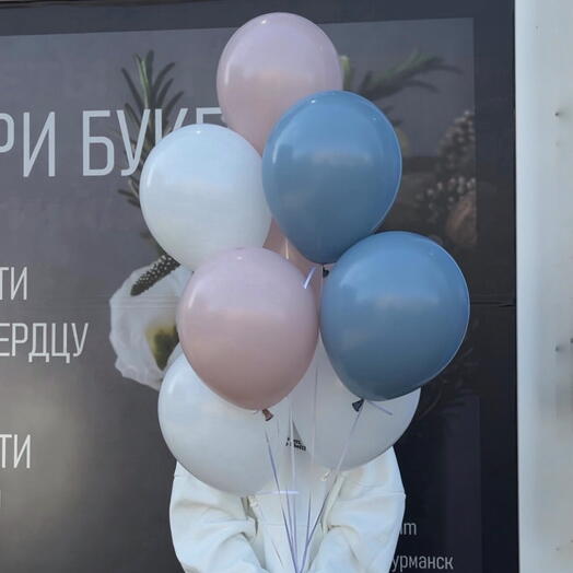 Фонтан из 9 Шаров с грузиком