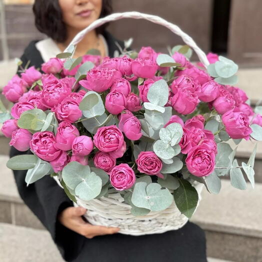 35 кустовых роз Мисти баблз