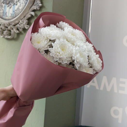 Букет для девушке мамы жены на день рождения Снежное облако