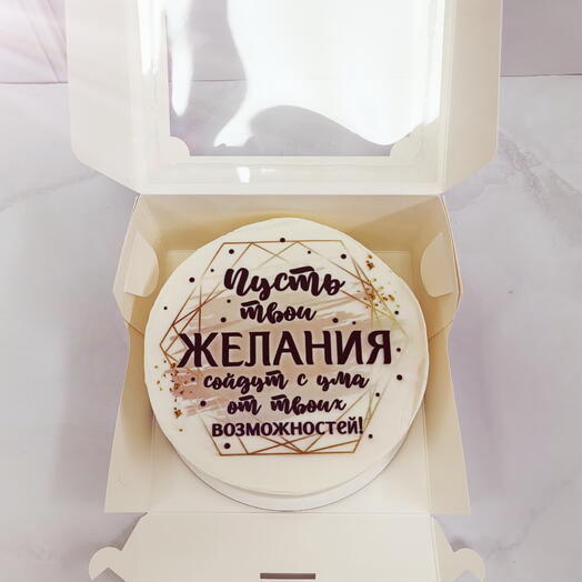 Бенто-торт "Желание"
