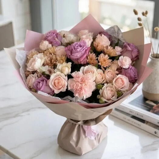 💅💕 лавандовые розы