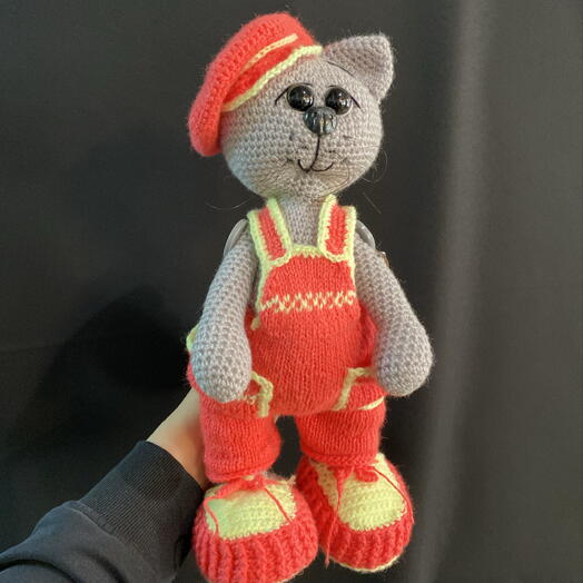 Игрушка ручной работы « Кот Егор»