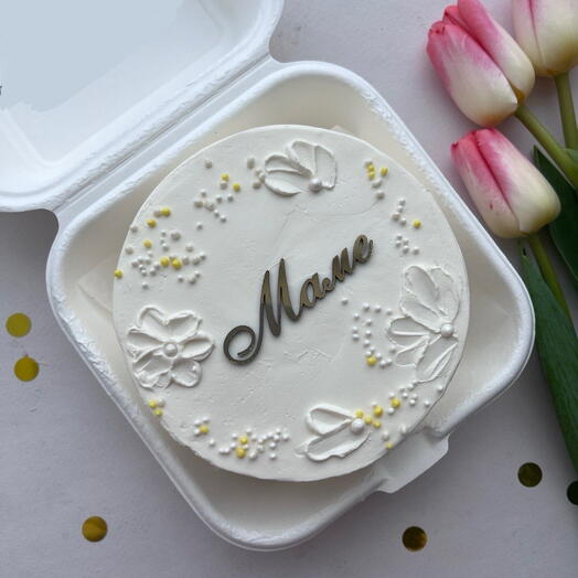 Бенто торт «Маме»
