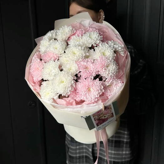 7 нежных хризантем 👼🏼💕