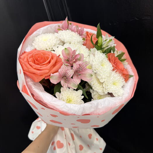 Розовый букет для самой любимой