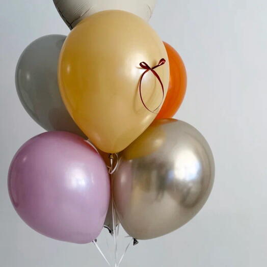Воздушные шары на день рождения 🎈 Фонтан из гелиевых шаров | Мужчине, девушке, парню, коллеге, руководителю