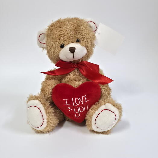 Мишка с сердечком I love you🐻
