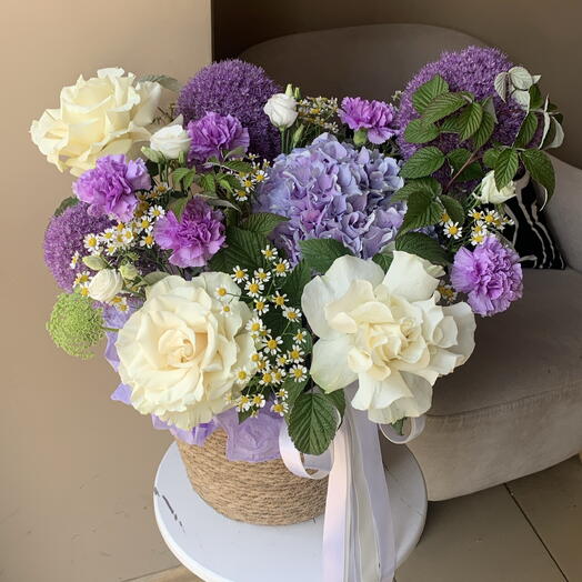 Композиция «Сиреневый сад»💜