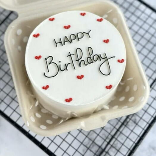 Бенто торт Happy Birthday на день рождение