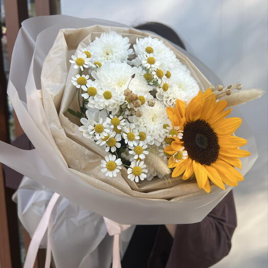 Букет «осенний комплимент»