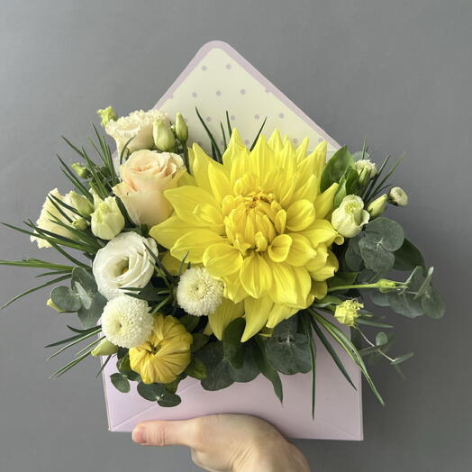 Композиция в конверте 💛