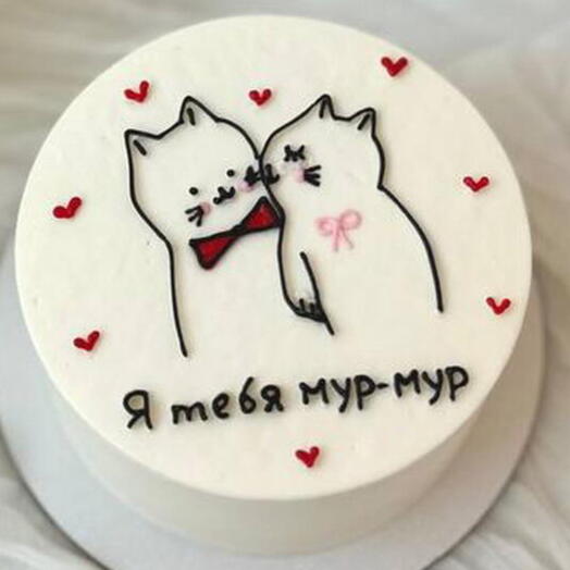 Бенто-торт я тебя Мур Мур