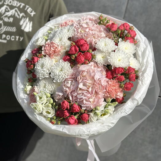 Яркий большой сборный букет 🍓
