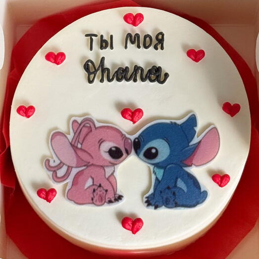 Бенто торт ты моя Ohana ( семья)