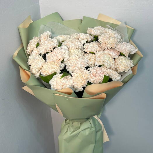 Букет из 25 Ажурных Диантусов💓