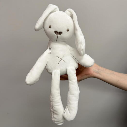 Мягкая игрушка зайка беленький