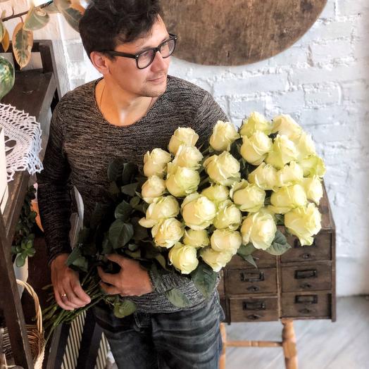 27 rosas blancas Ecuador