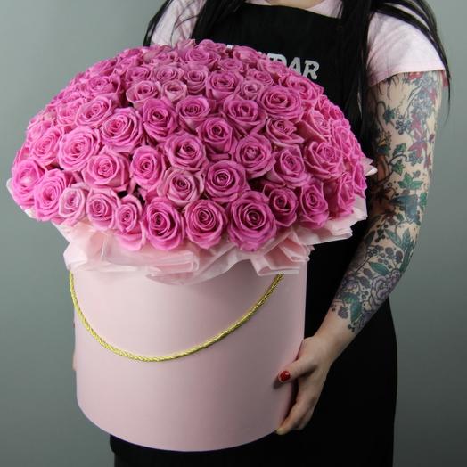 hatbox " Pink delight"