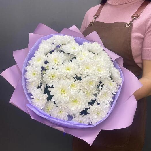 Bouquet of 7 chrysanthemums 2