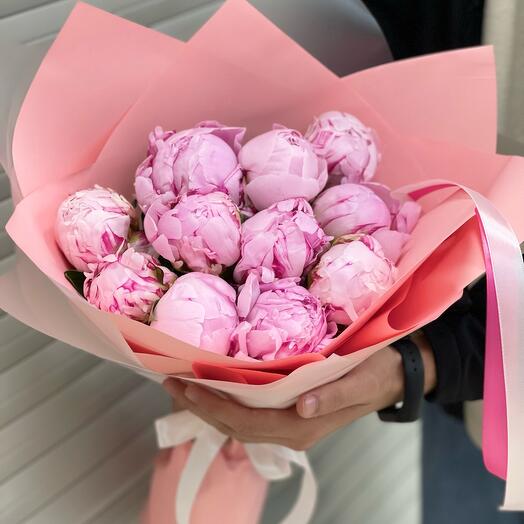 Peonías Sarah Bernard 11 piezas 🎀