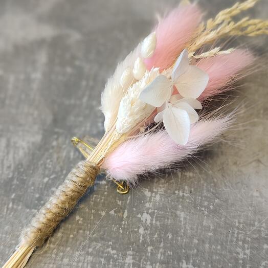 Свадебная бутоньерка "Нежность"
