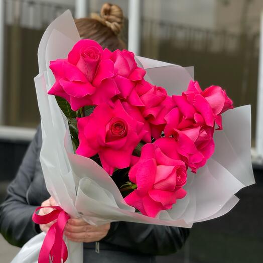 Роза французская ароматная Пинк Флойд 💕