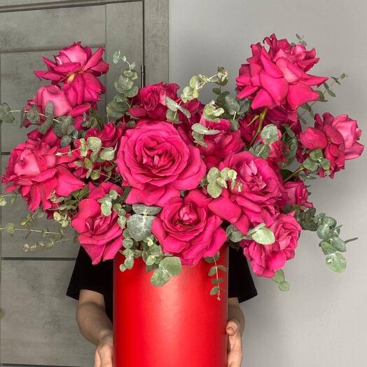 Flowers in a box