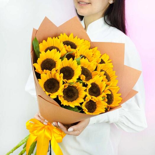 Bouquet of sunflower