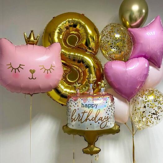 Set "Happy birthday, Princess!"
