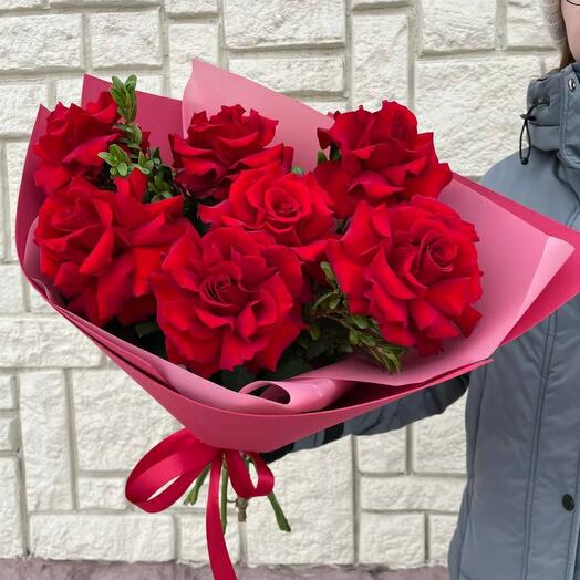 Bouquet of lace roses