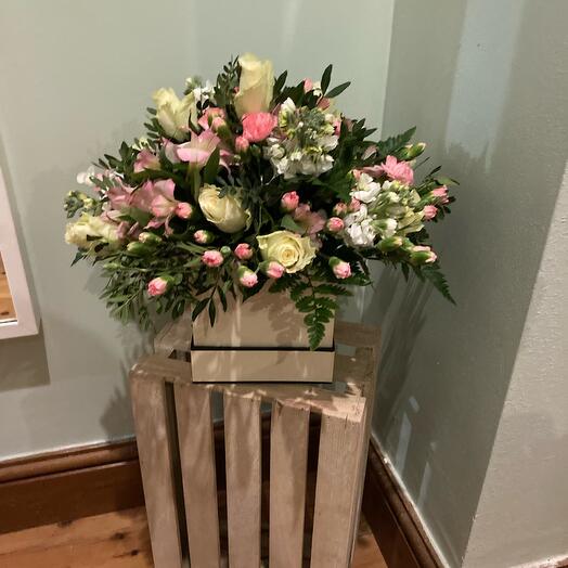 Flowers in a box