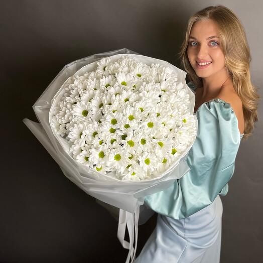 Crisantemos blancos 15pcs